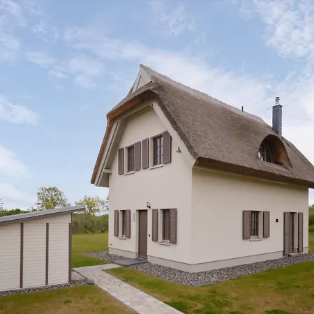 Reetland Am Premium Reetdachvilla Mit 3 Schlafzimmern, Sauna Und Kamin H11 Ferienhaus